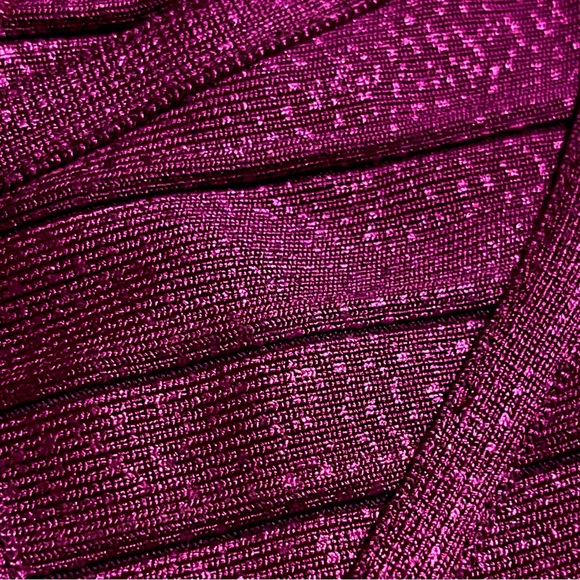 Grape Bandage mini dress - Picture 6 of 9